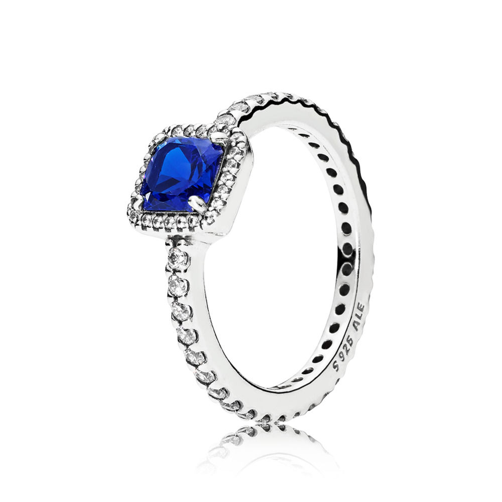 Pandora Blue Timeless Elegance Ring