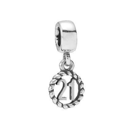 Pandora Twenty-One Dangle Dangle Charm