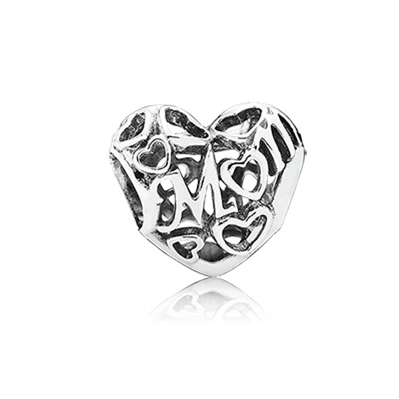 Pandora Openwork Mum silver charm