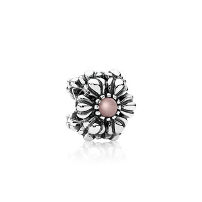 Pandora Birthday Bloom July with Carnelian Charm