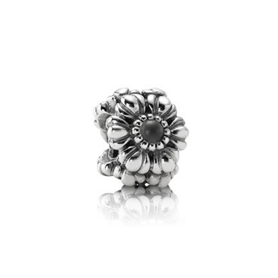 Pandora Birthday Bloom June with Grey Moonstone Charm