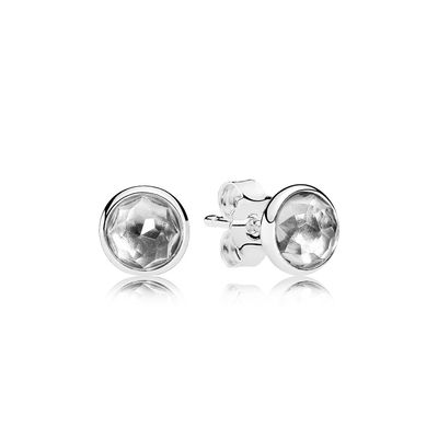 Pandora April Droplets Earring Studs