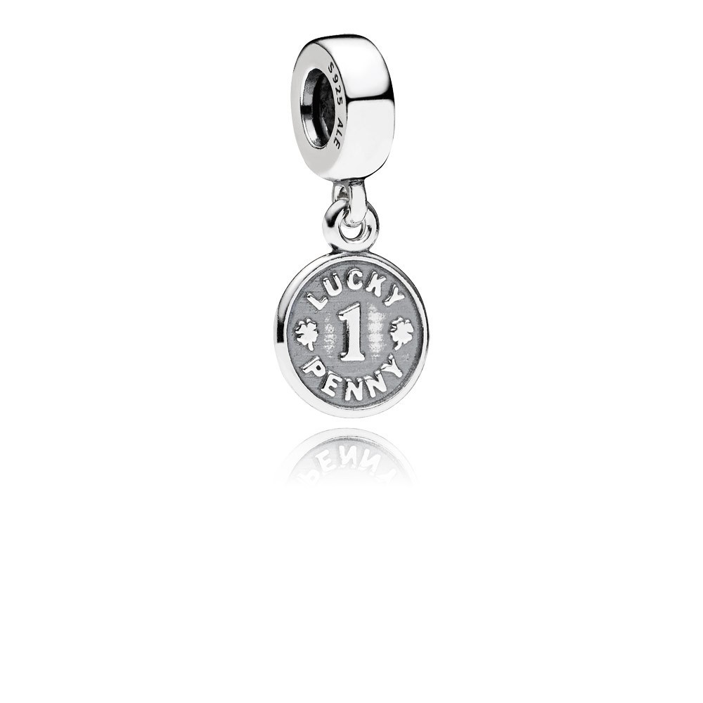 Pandora Lucky Penny Silver Dangle