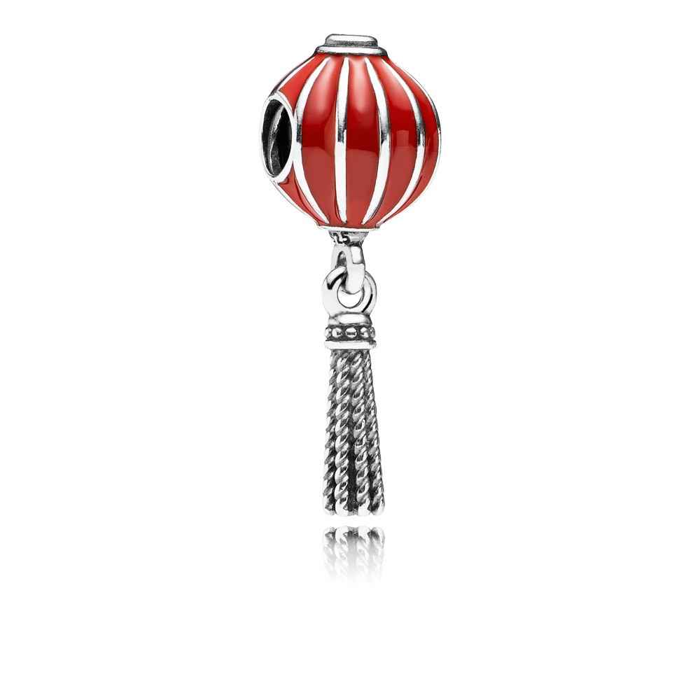 Pandora Chinese lantern red enamel Charm