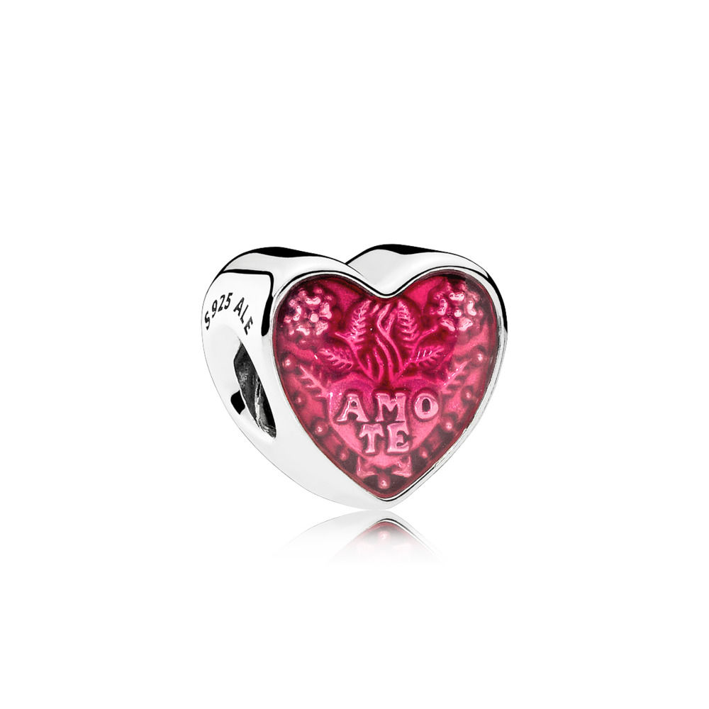 Pandora Latin Love Heart Charm