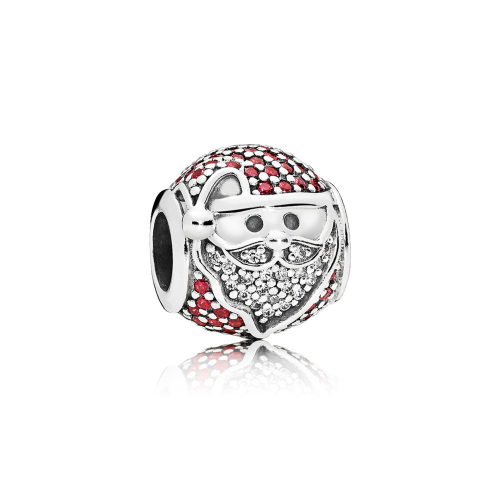 Pandora Sparkling Jolly Santa Charm