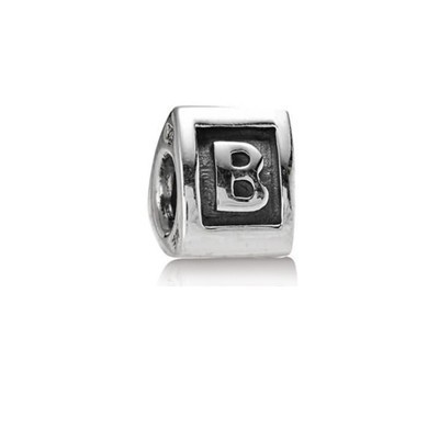 Pandora Alphabet Charm B Silver