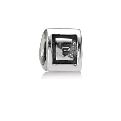 Pandora Alphabet Charm E Silver