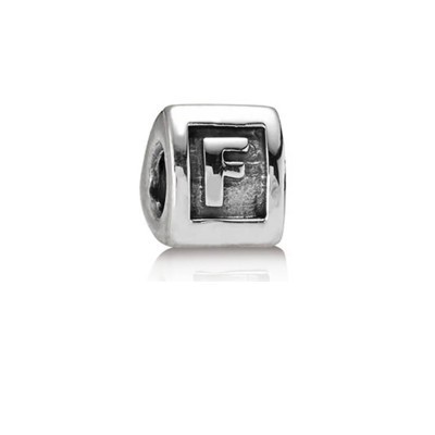 Pandora Alphabet Charm F Silver