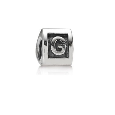 Pandora Alphabet Charm G Silver