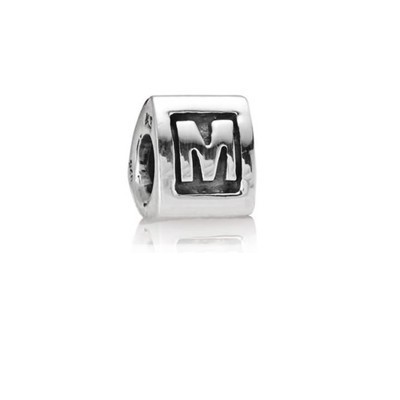 Pandora Alphabet Charm M Silver