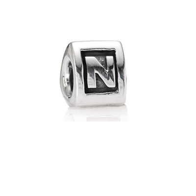 Pandora Alphabet Charm N Silver