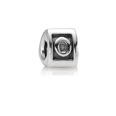 Pandora Alphabet Charm O Silver