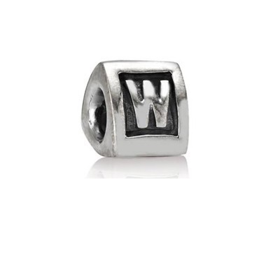 Pandora Alphabet Charm W Silver