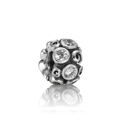 Pandora Clear Primrose Path Charm