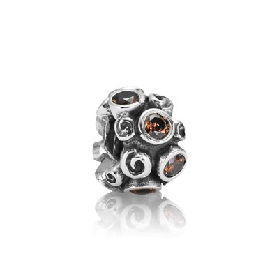 Pandora Brown Primrose Path Charm