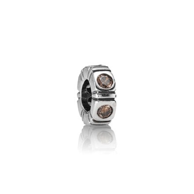 Pandora Brown Spacer Trinity