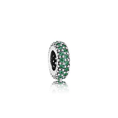 Pandora Inspiration Within with ark Green CZ Spacer