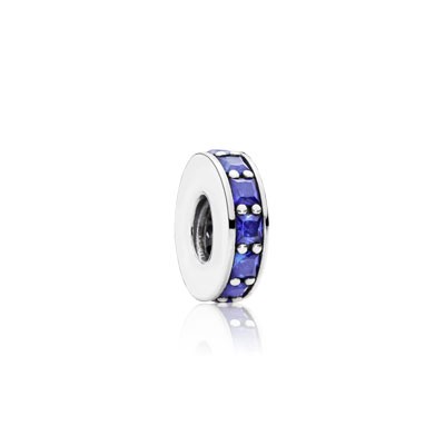 Pandora Eternity with Royal Blue Crystal Spacer