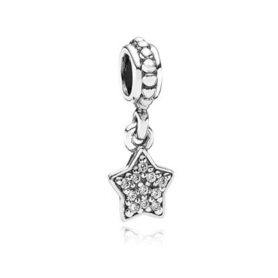 Pandora Clear Pave Star Charms