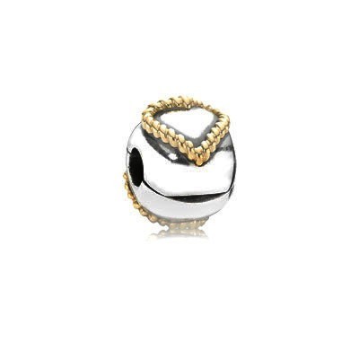 Pandora Clip Charm Gold Heart