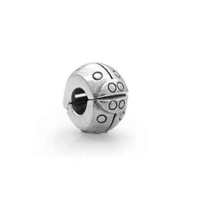 Pandora Clip Charm Silver Small Circle Locks