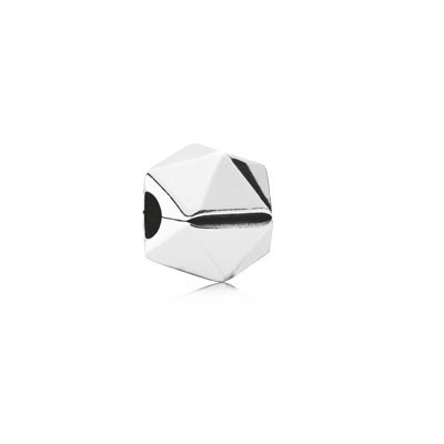 Pandora Clip Charm White Diamond