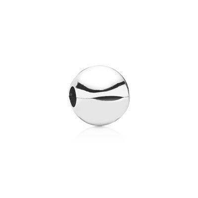 Pandora Clip Charm White Oval