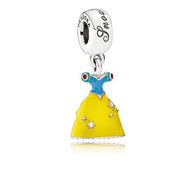 Pandora Disney Snow White Dress with Enamel Dangle