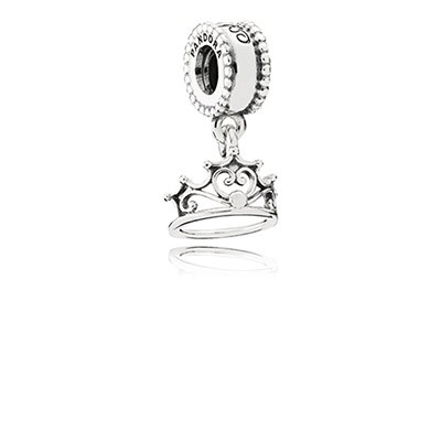 Pandora Disney Ariel Tiara Silver dangle Charm