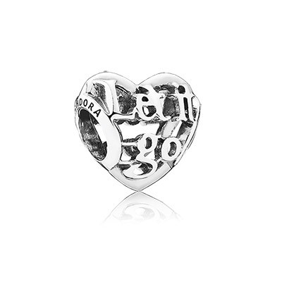 Pandora Silver Disney Let it go Openwork Charm