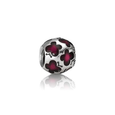 Pandora Purple Butterfly Enamel Charm