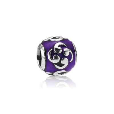 Pandora Purple Zen Enamel Charm