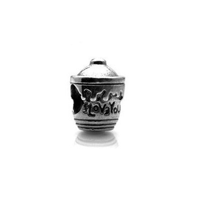 Pandora I Love You Cup Charm Sterling Silver