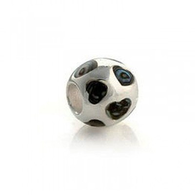 Pandora IIKLE and Silver Blue Hearts - Love Bead Thread Charm