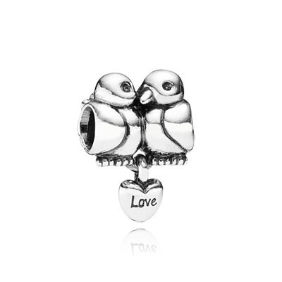 Pandora Love Birds Charms