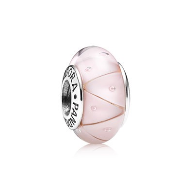 Pandora Pink Looking Glass Murano Charm