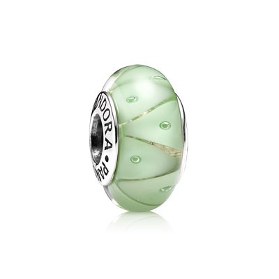 Pandora Green Looking Glass Murano