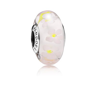 Pandora Field of Daisies Murano Glass Charm