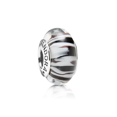 Pandora Zebra Glass Charm