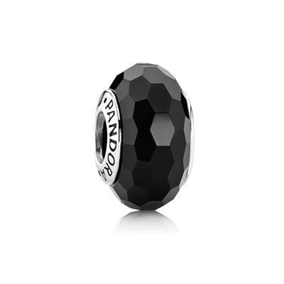 Pandora Murano Glass Black Fascinating Bead