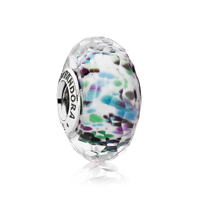 Pandora Purple Sea Glass Fascinating Charm