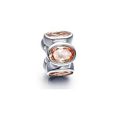 Pandora Orange Gems Shine Bead Thread Charm