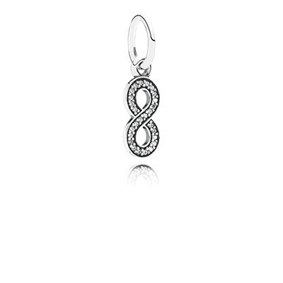 Pandora Symbol of Infinity with Clear CZ Pendant