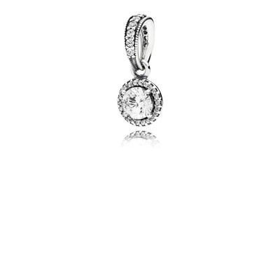 Pandora Classic Elegance with Clear CZ Pendant