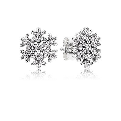 Pandora Snowflake Earrings