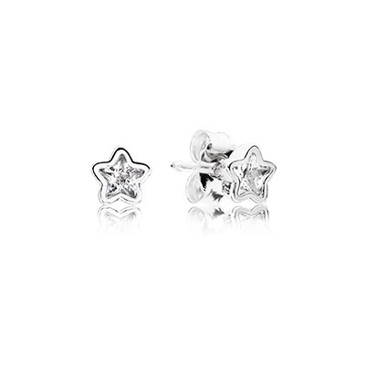 Pandora Starshine With Clear CZ Earrings