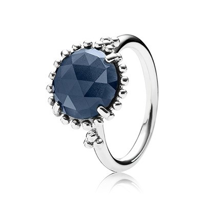 Pandora Midnight Star with Midnight Blue Crystal Ring