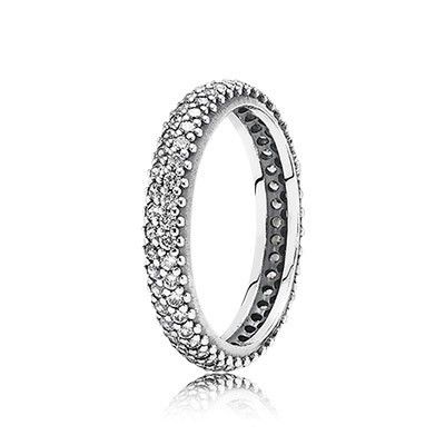 Pandora Inspiration Within with Clear CZ pave Ring