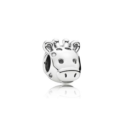 Pandora Giraffe Silver Charm